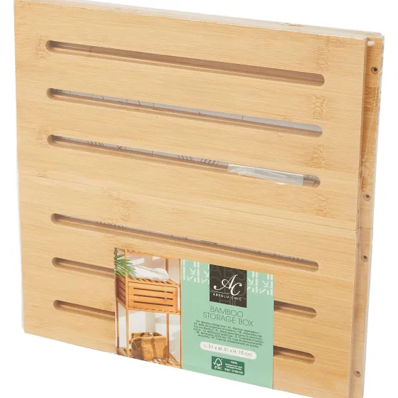 absolu-chic-bamboe-opbergkist-xJzDspmL-1.webp Clearance Merk Absolu Chic Bamboe Opbergkist Beige,Bruin
