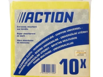 Hot Action Huishouddoekjes Geel