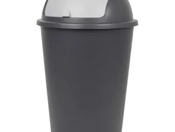 Clearance Froyak Afvalemmer Blauw,Zwart