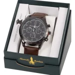 Clearance Merk Alexander Brixham Horloge Bruin,Zwart