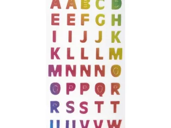 Best Disney Alfabetstickers Meerkleurig