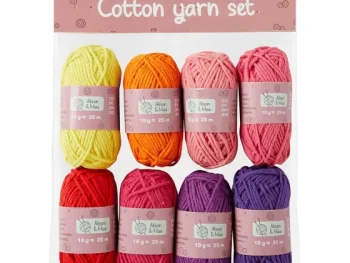 New Alison & Mae Essentials Katoengaren Meerkleurig