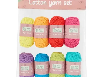 New Alison & Mae Essentials Katoengaren Meerkleurig