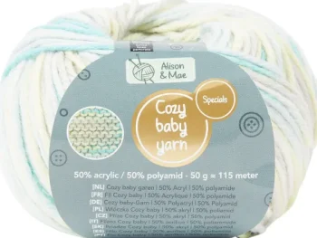Outlet Alison & Mae Specials Garen Cozy Baby Meerkleurig
