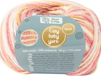 Outlet Alison & Mae Specials Garen Cozy Baby Meerkleurig