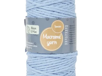 Clearance Alison & Mae Specials Macram -Garen Beige,Blauw,Bruin,Grijs,Groen,Roze,Wit