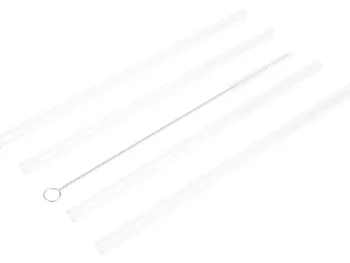 Hot Rösle Alpina Glazen Rietjes Transparant