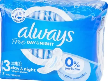 Best Always Free Maandverband Day & Night Wit