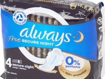 Outlet Always Free Maandverband Secure Night Wit