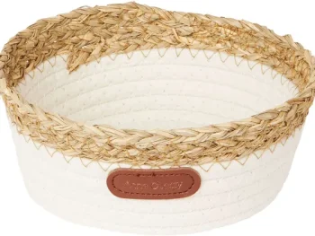 New Merk Anne O'Leary Gevlochten Mand Zwart,Grijs,Wit