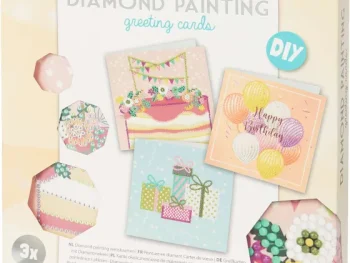 Clearance Disney Avec Diamond Painting Wenskaarten Print,Meerkleurig