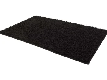 Online Merk Badmat Chenille Zwart,Grijs,Groen,Wit