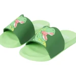 Outlet Merk Badslippers Blauw,Groen,Print,Roze