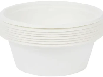 New Merk Bagasse Kommen Wit