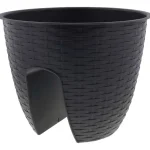 Discount Merk Balkonbloempot Dijon Beige,Zwart