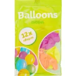 Clearance Merk Ballonnen Meerkleurig