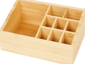 Best Merk Bamboe Make-Up Organizer Bruin