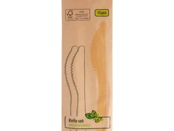 Hot Merk Bamboe Messen Bruin