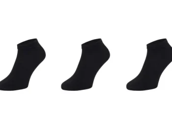 Sale Lotto Bamboe Sneakersokken Zwart