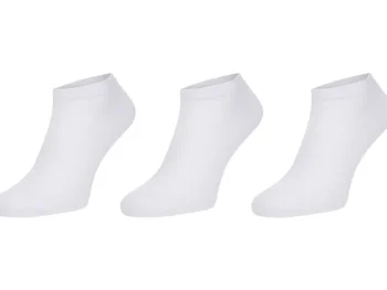 Hot Lotto Bamboe Sneakersokken Wit