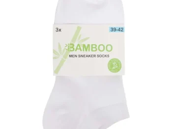 Discount Lotto Bamboe Sneakersokken Wit