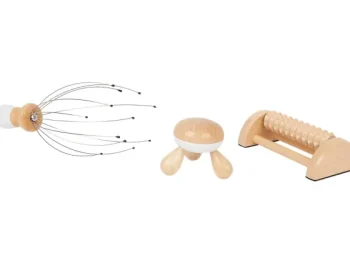 New Palmolive Beauty Star Houten Massageset Bruin