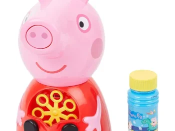 New Mini Matters Bellenblaasmachine Blauw,Print,Roze