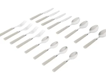 Best Merk Bestekset In Koker Blauw,Groen,Roze,Taupe,Zwart