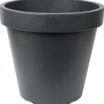 Hot Merk Bloempot Antraciet Zwart