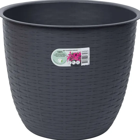 bloempot-dijon-HlmSmOov-2.webp Outlet Merk Bloempot Dijon Taupe,Zwart