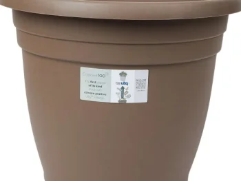 Best Merk Bloempot Emma Bruin,Groen,Zwart