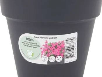 Sale Merk Bloempot Toledo Zwart