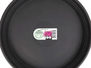 New Merk Bloempotschotel Zwart