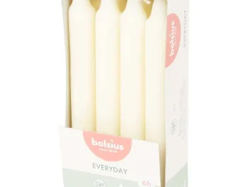 Best Bolsius Dinerkaarsen Ivoor Wit