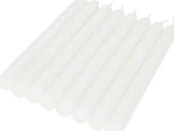 New Candra Dinerkaarsen Wit