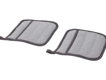 New Hotel Royal Chambray Pannenlappen Print,Rood,Zwart