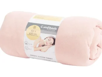 Outlet Comfibeds Jersey Hoeslaken Zwart,Blauw,Grijs,Groen,Roze