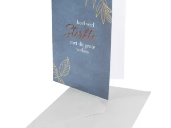 Sale Office Essentials Condoleancekaart Print