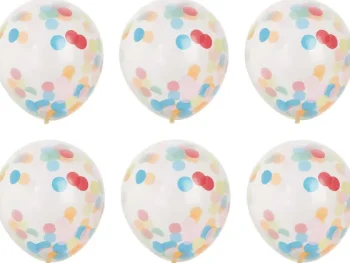 Sale Merk Confetti-Ballon Meerkleurig