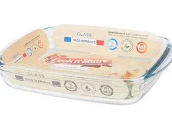 Clearance Big Jeff Cook 'N Share Ovenschaal Transparant