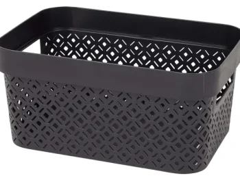 Hot Curver Opbergmand Terrazzo Wit,Zwart