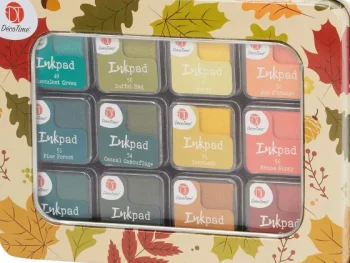 Best Office Essentials D Cotime Stempelkussens In Blik Meerkleurig