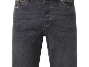 Clearance SuperTrash Denim Short Zwart,Blauw