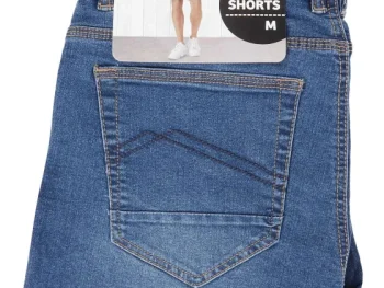 Clearance SuperTrash Denim Short Zwart,Blauw