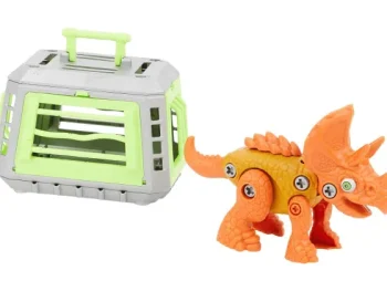 Online Mini Matters Dinosaurus Met Kooi Meerkleurig