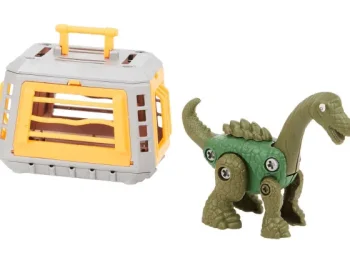 Online Mini Matters Dinosaurus Met Kooi Meerkleurig