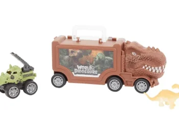 Discount Androni Dinotruck Met Koffertje Meerkleurig