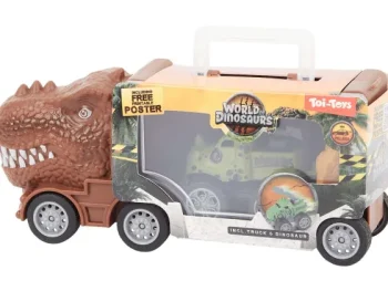 Discount Androni Dinotruck Met Koffertje Meerkleurig