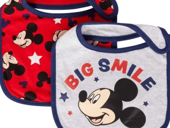 Sale Disney Slabbetjes Blauw,Print,Roze