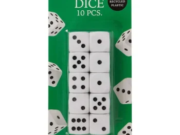 Discount Mini Matters Dobbelstenen Zwart,Wit